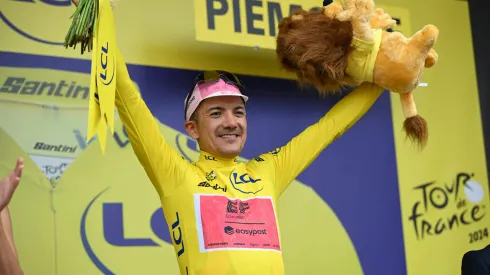 El ecuatoriano es líder del Tour de Francia. 
