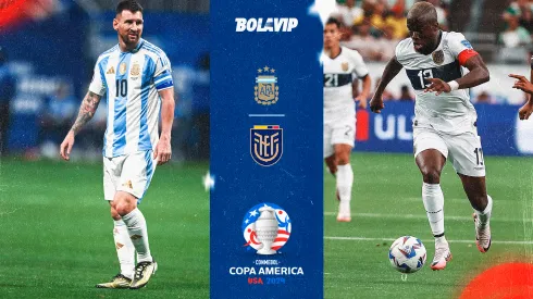 Cuándo juegan Argentina vs Ecuador por la Copa América 2024: ábritros, formaciones y donde ver en vivo por tv y streaming