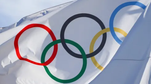 Los tradicionales anillos olímpicos.
