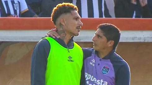 La pelea entre Paolo Guerrero y Chicho Salas
