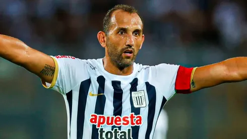 Hernán Barcos, jugador de Alianza Lima de Perú.