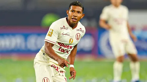Edison Flores, jugador de Universitario de Perú.