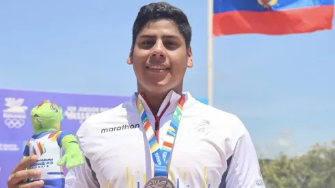 David Farinango es uno de los representantes ecuatorianos en los Juegos Olímpicos en Paris 2024. 
