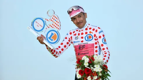Carapaz terminó como 'Rey de la Montaña' en el Tour de Francia
