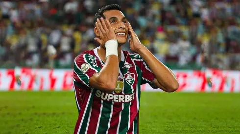 Kevin Serna jugando para Fluminense de Brasil.
