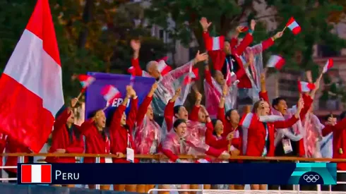 Perú sorprendió en la ceremonia de inauguración de París 2024