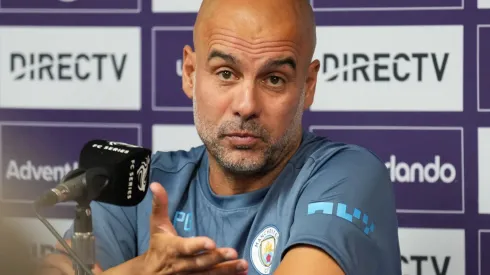 Pep Guardiola y Manchester City, sancionados por la Premier League. 
