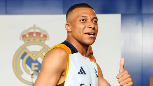 Kylian Mbappé ya tuvo su primer día en Real Madrid. 
