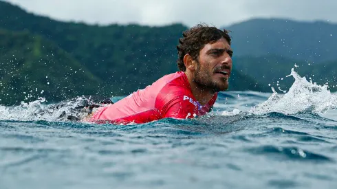 Alonso Correa representando a Perú en los Juegos Olímpicos París 2024.
