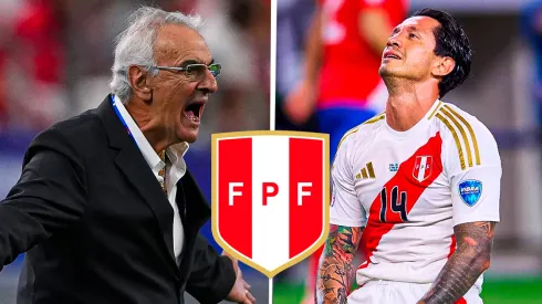 Jorge Fossati y Gianluca Lapadula.