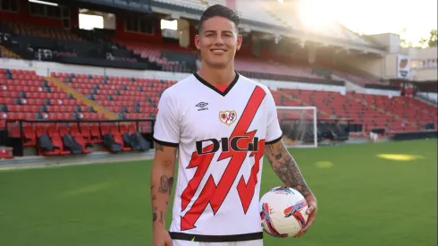 Rayo Vallecano quiere juntar a Myrto Uzuni con James Rodríguez.