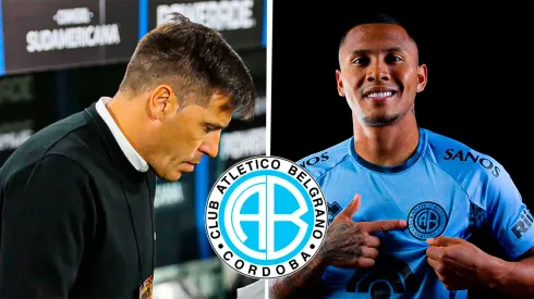 Bryan Reyna le ganó al técnico de Belgrano tras cruce en conferencia.