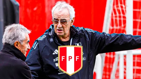 Jorge Fossati, técnico de Perú.
