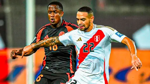 Perú vs. Colombia: Alexander Callens jugando un partidazo.
