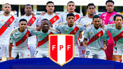 La Selección Peruana posando antes de su duelo ante Ecuador por las Eliminatorias.
