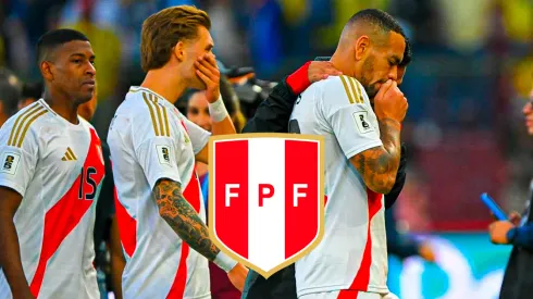 La Selección Peruana tras perder ante Ecuador por las Eliminatorias.