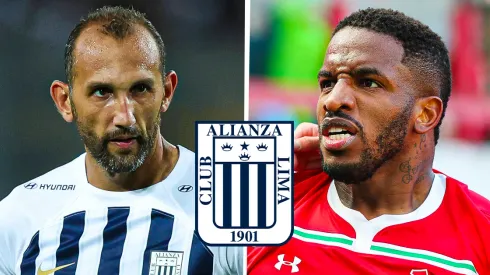 Hernán Barcos y Jefferson Farfán compartieron equipo en Alianza Lima.