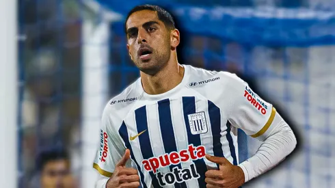 Pablo Sabbag jugando para Alianza Lima de Perú.
