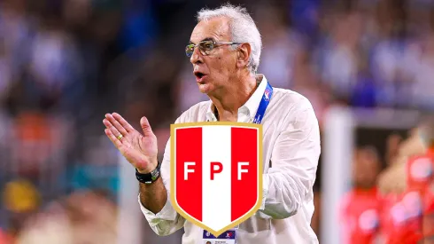 Jorge Fossati, entrenador de Perú.
