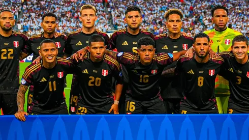 La Selección Peruana jugando en la Copa América 2024.