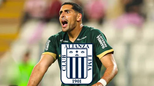 Pablo Sabbag jugando para Alianza Lima.
