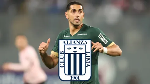 Pablo Sabbag jugando para Alianza Lima.
