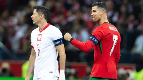 Robert Lewandowski dejó en evidencia su malestar con sus compañeros por la derrota con Portugal.