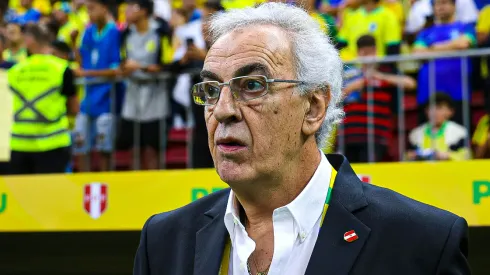 Jorge Fossati, entrenador de Perú.
