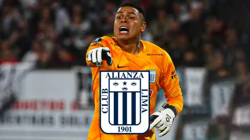 Ángelo Campos, portero de Alianza Lima.
