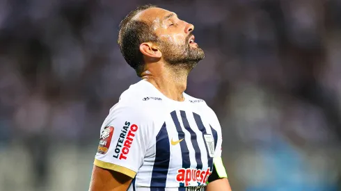 Hernán Barcos, delantero de Alianza Lima de Perú.