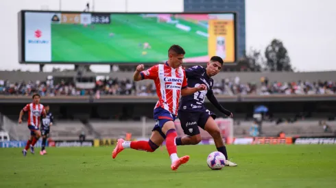 Piero Quispe la rompe con Pumas UNAM contra San Luis
