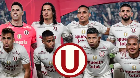 La alineación de Universitario ante Sporting Cristal.
