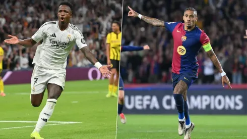 Real Madrid y Barcelona, a pesar de sus abultadas victorias, todavía no se ubican entre los primeros ocho de la tabla de la Champions League.