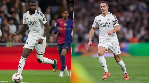 Antonio Rudiger y Lucas Vázquez terminaron con dolencias el duelo con el Barcelona y serían bajas en el Real Madrid vs. Valencia.
