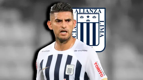 Carlos Zambrano jugando para Alianza Lima.
