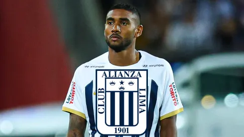 Aldair Fuentes jugando en Alianza Lima.
