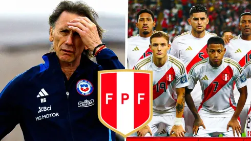 Ricardo Gareca se prepara para el partido entre Perú vs. Chile.
