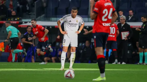 Kylian Mbappé solo anotó un gol en los últimos ocho partidos del Real Madrid.
