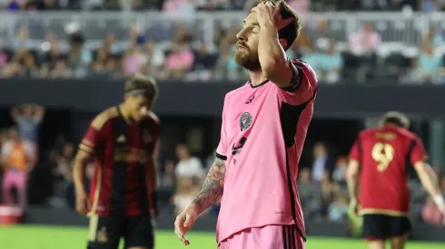 Lionel Messi rompió el silencio tras la eliminación ante Atlanta en la MLS. 
