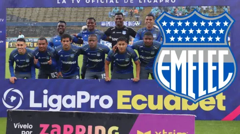 Emelec podría perder la categoría por deudas este fin de semana. Foto: IMAGO.
