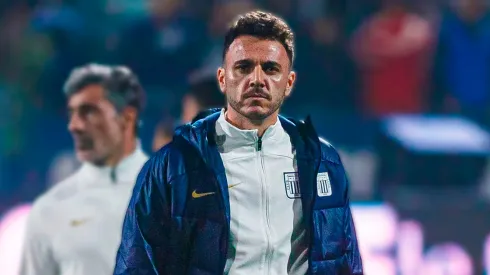 Mariano Soso dirigiendo a Alianza Lima de Perú.