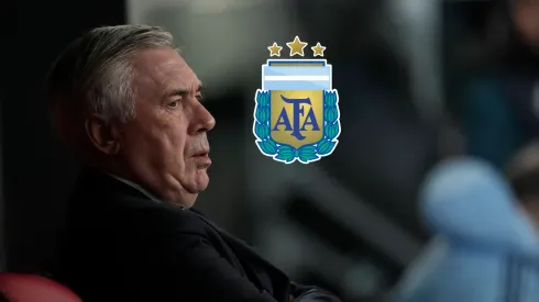 Carlo Ancelotti y Real Madrid, detrás de un peso pesado de la Selección Argentina. 
