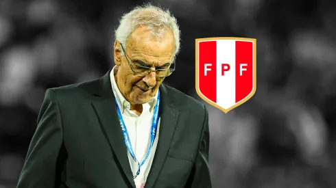 Jorge Fossati como técnico de la Selección Peruana.
