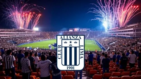 Alianza Lima en Noche Blanquiazul 2025.