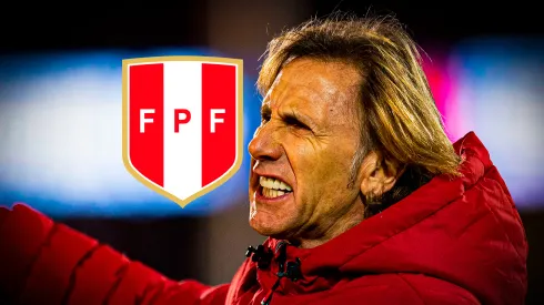 Ricardo Gareca en la Selección Peruana.
