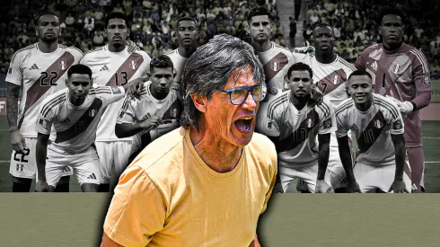 Ángel Comizzo y la Selección Peruana.