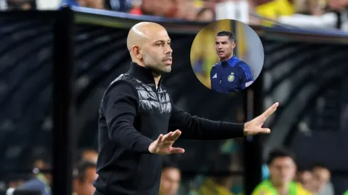 Javier Mascherano respondió a CR7 tras su afirmación de ser el GOAT.