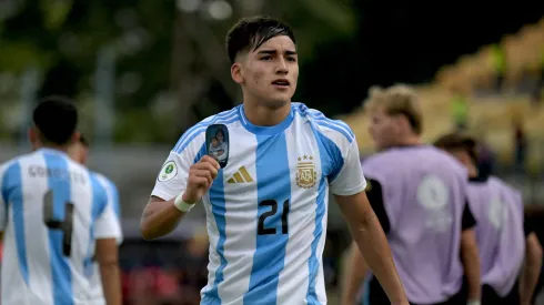 Ian Subiabre, una de las grandes figuras de Argentina en el Sudamericano.