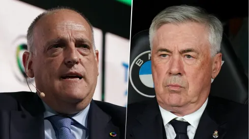 Javier Tebas y Carlo Ancelotti reavivaron la controversia entre LaLiga y el Real Madrid.