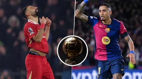 Raphinha se afianza como candidato para el Balón de Oro, mientras que Mohamed Salah parece haberse quedado en el camino al caer con PSG.